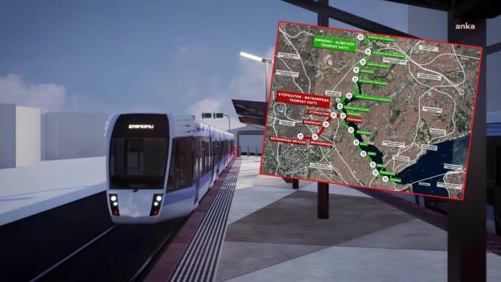 İstanbul ulaşımına hamle: Yeni tramvay hattı geliyor! 3 metro ile entegre olacak...