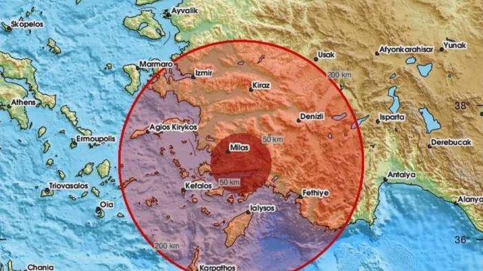 AFAD açıkladı: Muğla'da korkutan deprem