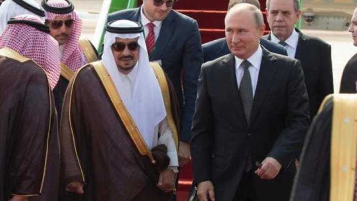 Rusya Devlet Başkanı Putin Riyad'da