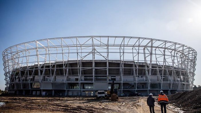 Yeni Adana Stadı'nın yapımı sürüyor