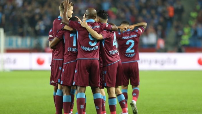 Trabzonspor maç fazlasıyla lider!