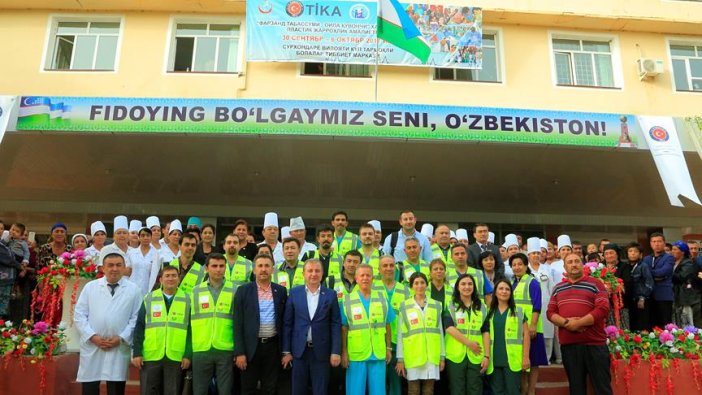 TİKA'dan Özbekistan'a "sağlık" desteği