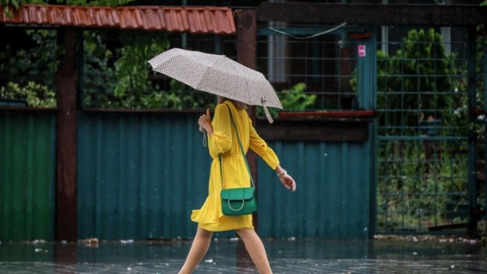 Meteoroloji'den 6 kente kuvvetli yağış uyarısı