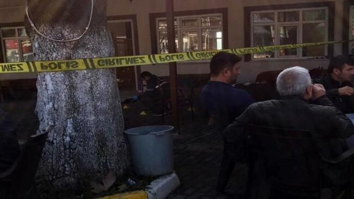 Kahvehanede silahlı kavga! 2 kişi yaralandı