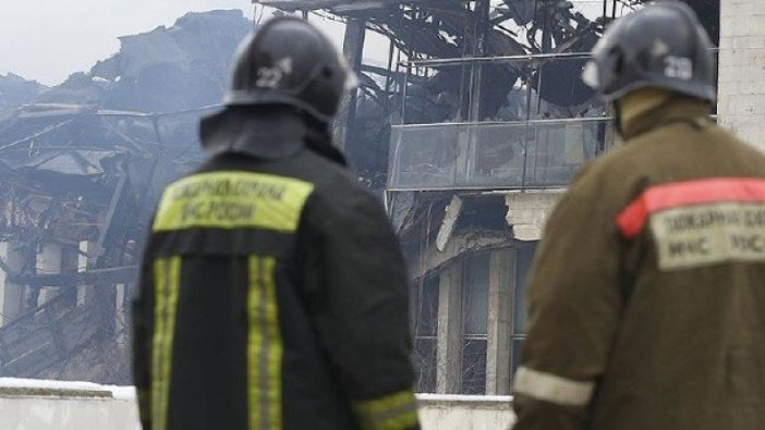 Rusya'da fabrika yangını