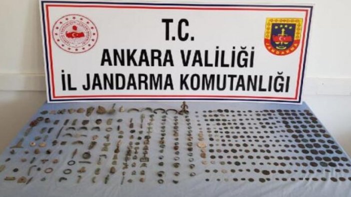 Ankara'da tarihi eser operasyonu: 1 gözaltı