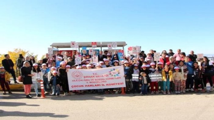 Şırnak'ta 'Çocuk hakları durağı' kuruldu