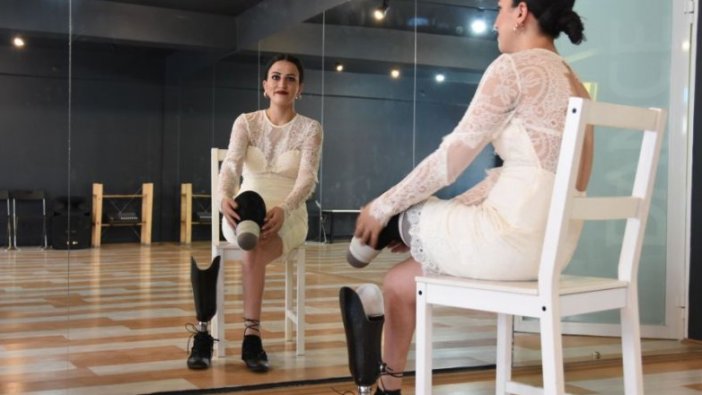 İki bacağı protez Türk dansçı Moskova'da dans edecek