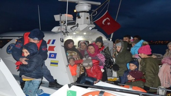 Balıkesir'de 108 kaçak göçmen yakalandı