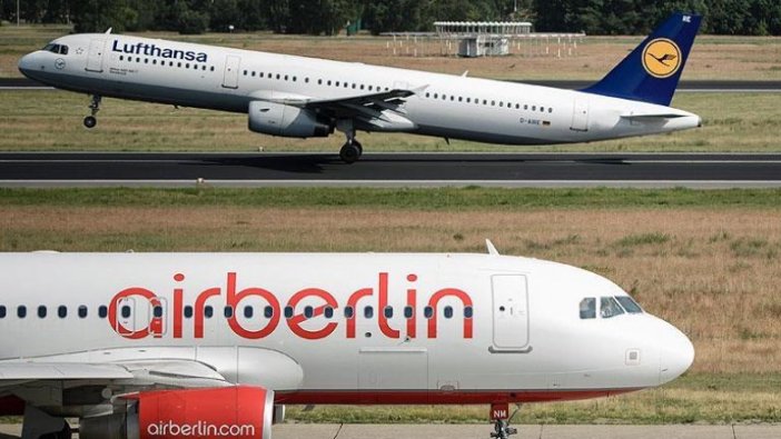 Air Berlin'in malzemeleri satışa çıkarıldı