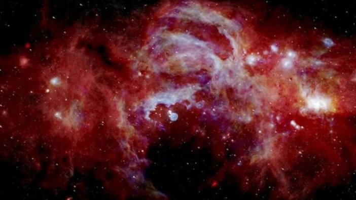NASA Samanyolu Galaksisi'ni kayda aldı