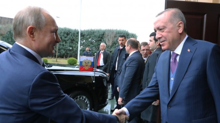 Erdoğan Putin zirvesi sona erdi