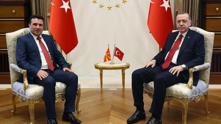 Erdoğan, Makedonya Başbakanı Zaev'i kabul etti