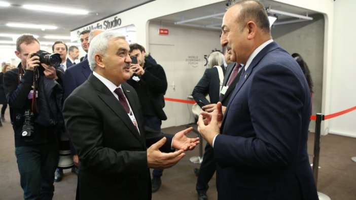 Bakan Çavuşoğlu Davos'ta