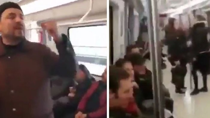 Metroda FETÖ propagandası iddiasıyla 4 kişiye gözaltı