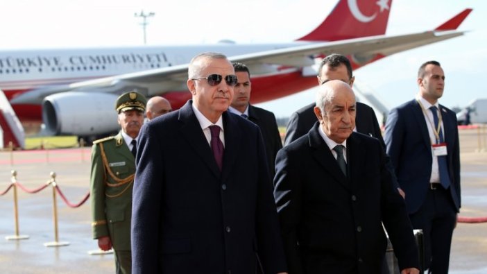 Erdoğan Cezayir'de