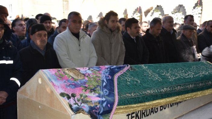 İstanbul'daki uçak kazasında ölen Zehra, Tekirdağ'da toprağa verildi