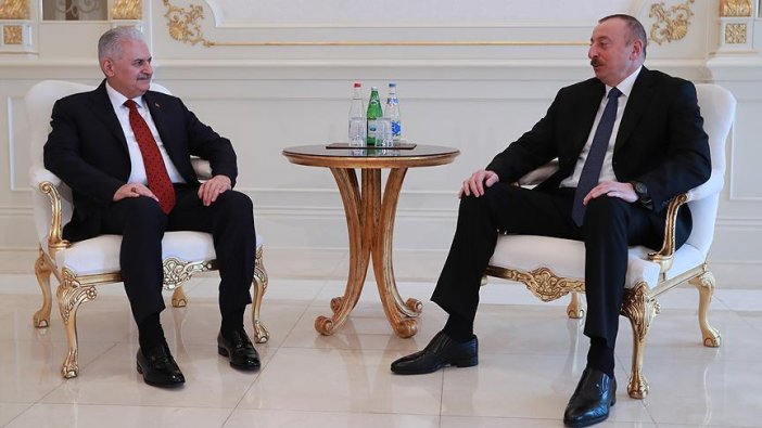 Yıldırım, Aliyev ile görüştü