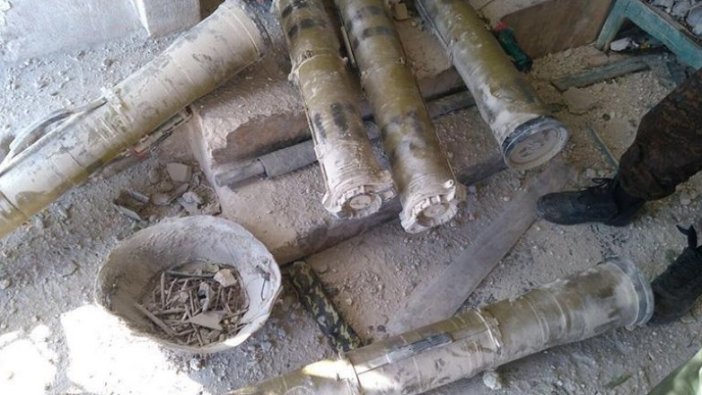 Afrin'de güdümlü tanksavar silahları ele geçirildi