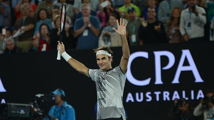 Avustralya Açık'ta şampiyon Federer