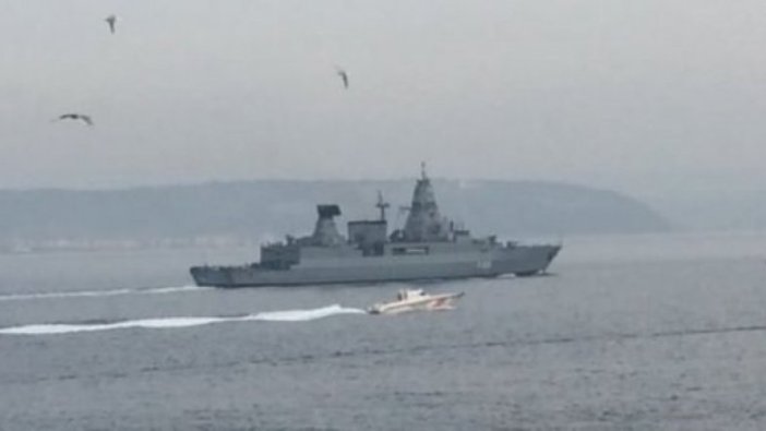 NATO'ya ait Alman savaş gemisi Çanakkale'de