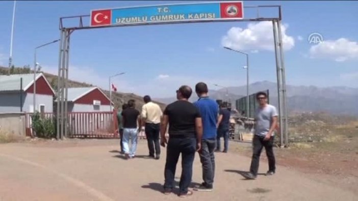 Hakkari Üzümlü Sınır Kapısı kapatıldı