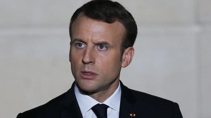Macron'dan İsrail saldırılarına kınama