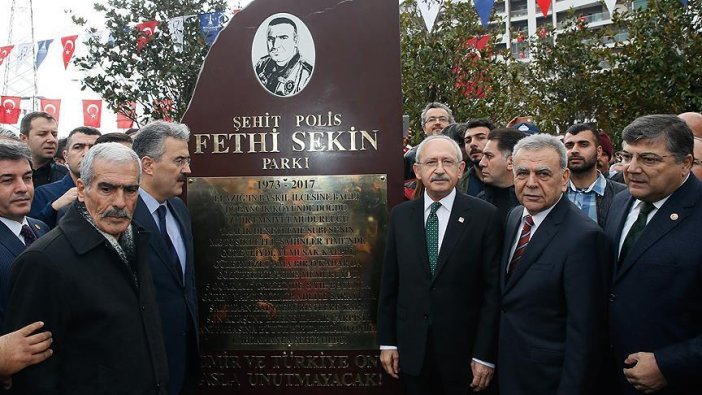 Şehit Polis Fethi Sekin Parkı açıldı
