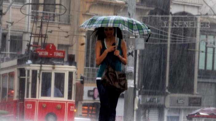 Valilik'ten açıklama: İstanbul için yağış uyarısı