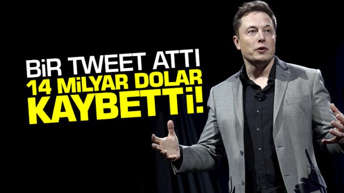 Elon Musk tweet attı, Tesla'nın piyasa değeri 14 milyar dolar azaldı
