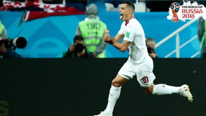 Sırbistan'dan gol sevinci tepkisi