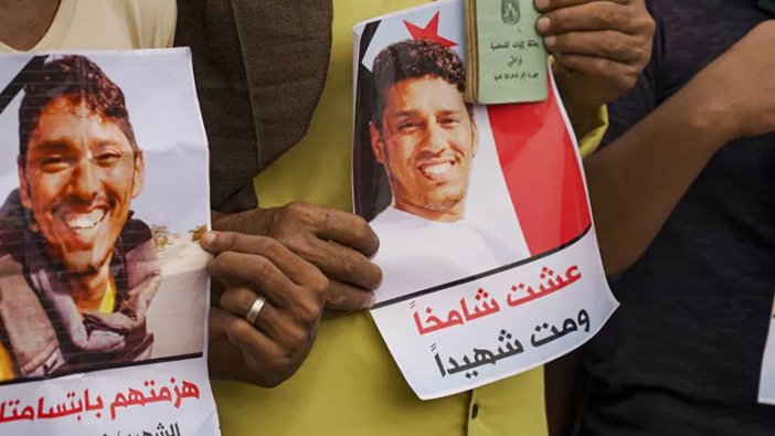 Yemen'de öldürülen gazeteci toprağa verildi