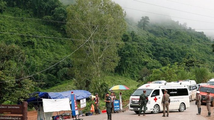 Tayland'da kurtarma operasyonu sürüyor