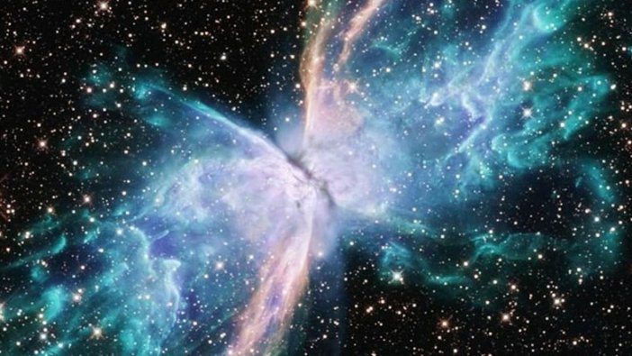 NASA paylaştı: Hubble, 'Kelebek Nebula'yı görüntüledi