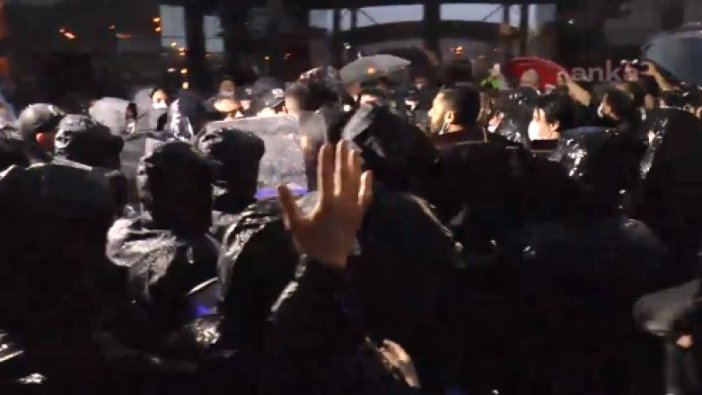 Ankara'da baro başkanlarına polis müdahalesi