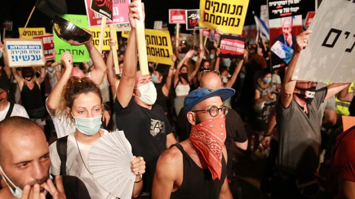İsrail'de Netanyahu karşıtı gösteriler artarak devam ediyor