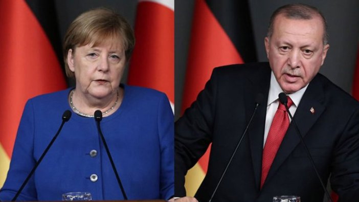Erdoğan ve Merkel'den sürpriz görüşme