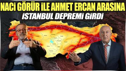 Naci Görür ile Ahmet Ercan arasına İstanbul depremi girdi!