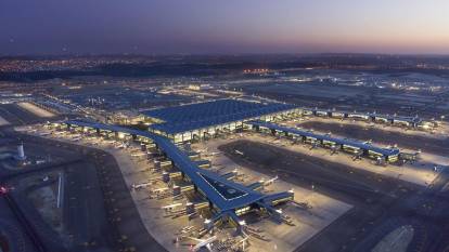 İstanbul Havalimanı 8-14 Nisan tarihlerinde Avrupa'nın en yoğun havalimanı oldu