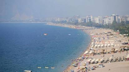 Antalya'da nem oranı yüzde 90'a ulaştı!