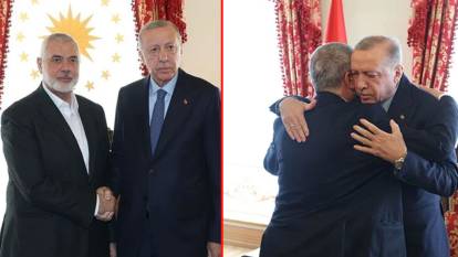 İstanbul’da kritik Gazze zirvesi! Erdoğan Heniyye ile görüştü