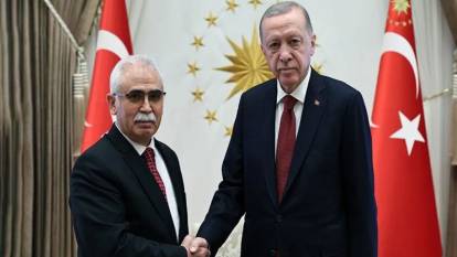Erdoğan AYM Başkanı Özkaya'yı kabul etti