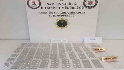 Samsun’da uyuşturucu operasyonu! 2 kişi gözaltına alındı