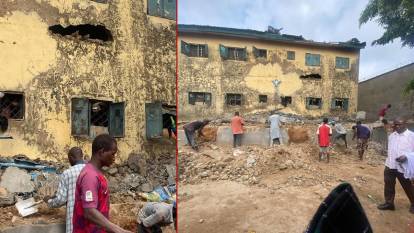 Nijerya’da şiddetli yağışlarda hapishane hasar aldı: 118 mahkum firar etti