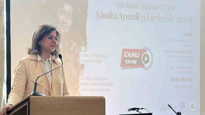 Yazar Samiha Ayverdi eserleriyle anıldı