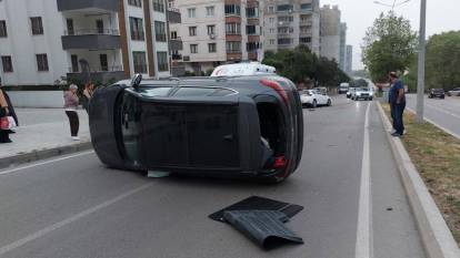Samsun'da otomobiller çarpıştı: 2 yaralı