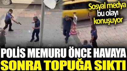 Adana’da bıçaklı kavgayı ayırmak isteyen polis birinin topuğuna sıktı