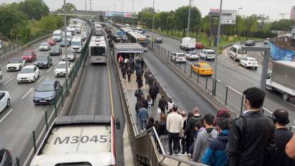İstanbul’da Pazartesi trafiği!