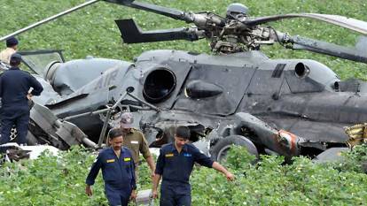 Kolombiya’da askeri helikopter yere çakıldı: 9 asker öldü