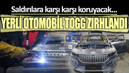 Yerli otomobil TOGG zırhlandı: Silahlara karşı karşı koruyacak...